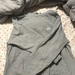 Grey nike hoodie